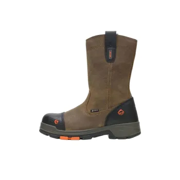 WOLVERINE Slip Resistant Crew Outdoor Boots Men's Brown