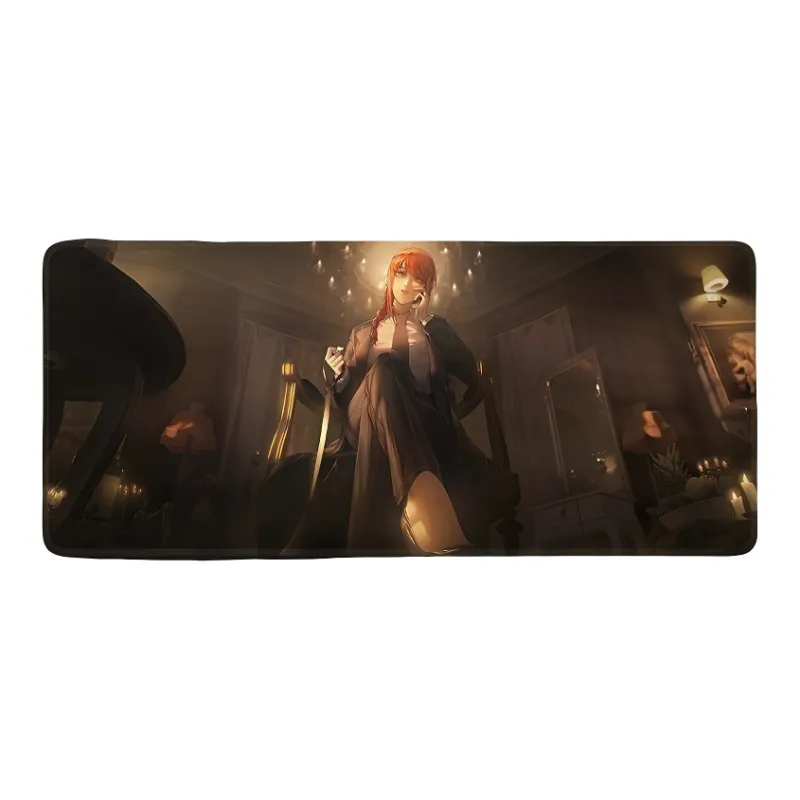 DANYIN Chainsaw Man Extra Large Esports Gaming Computer Table Pad Keyboard Pad Mouse Pads-3