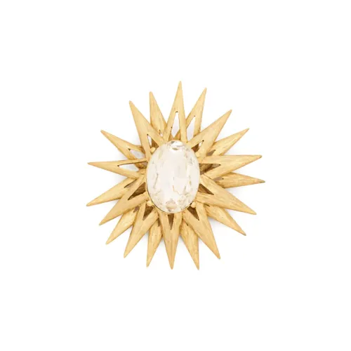 KENNETH JAY LANE Glass Brooches Women's Gold