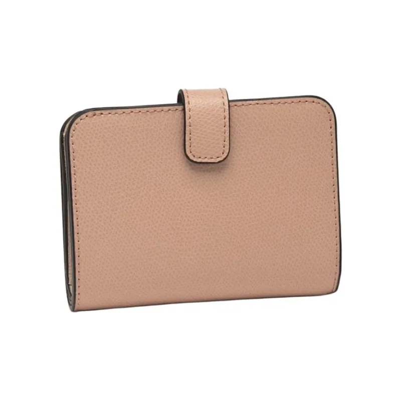Furla Leather Wallet Mini Women's Beige-1