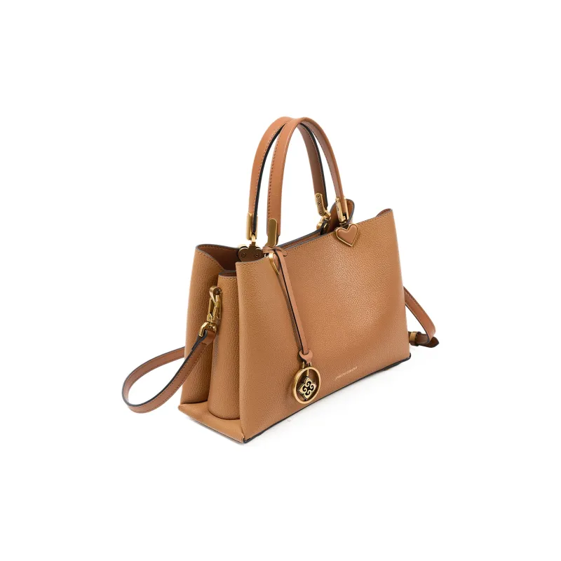 PIERRE CARDIN Split Cow Leather Shoulder Bag, Crossbody Bag, Handbag Regular Women's Multicolor-43