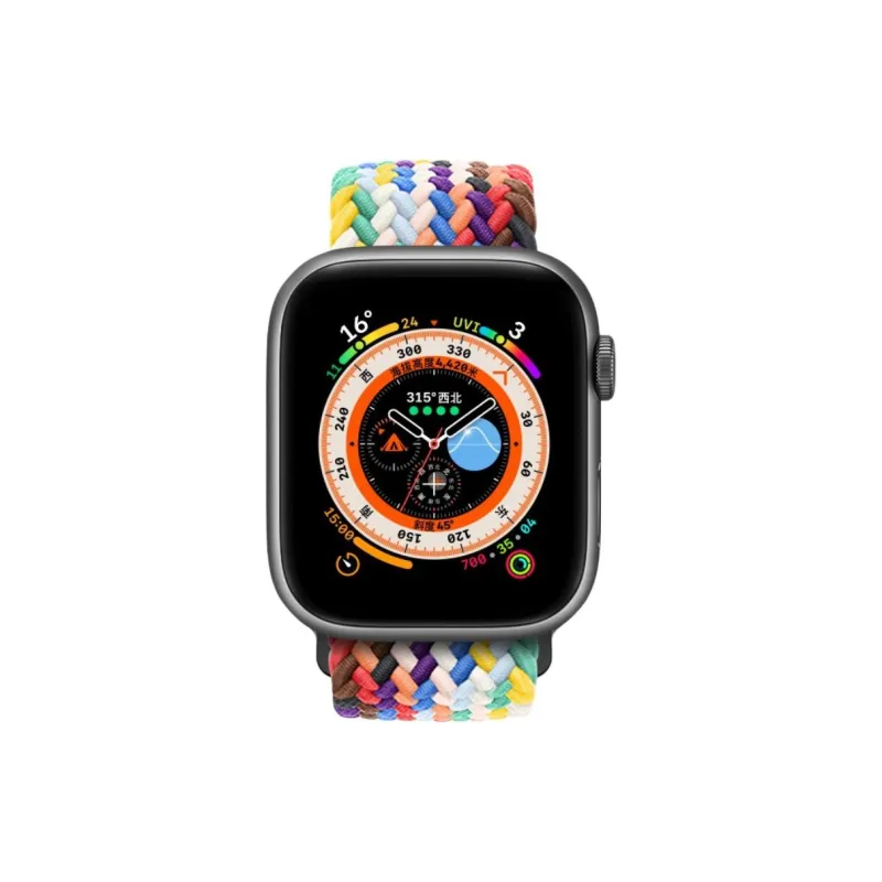 KVZUVUU Apple Compatibility Watch Band Nylon Material-7