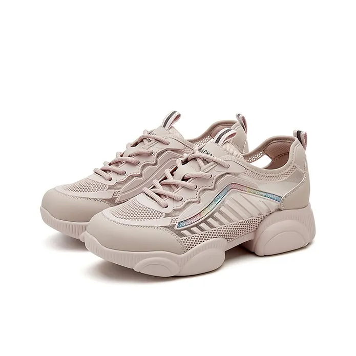 DAPHNE Breathable Low Top Chunky Sneakers Women's-2