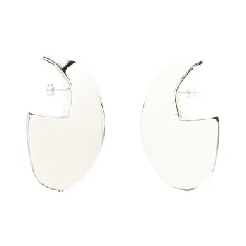 DRIES VAN NOTEN Cupro Earrings Women's Silver
