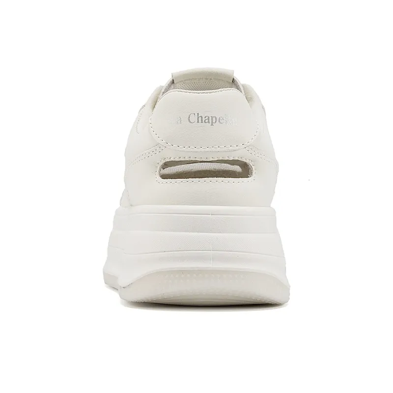 La Chapelle Low Top Skateboard Shoes Women's Beige-4
