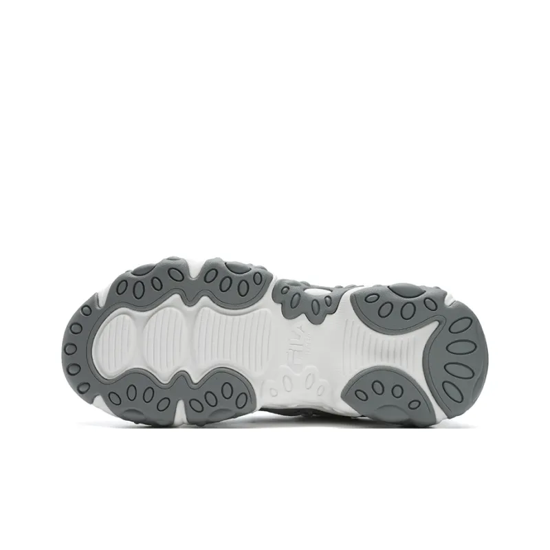 FILA FLUID 6 Low Top Running Shoes Men's Gray-4