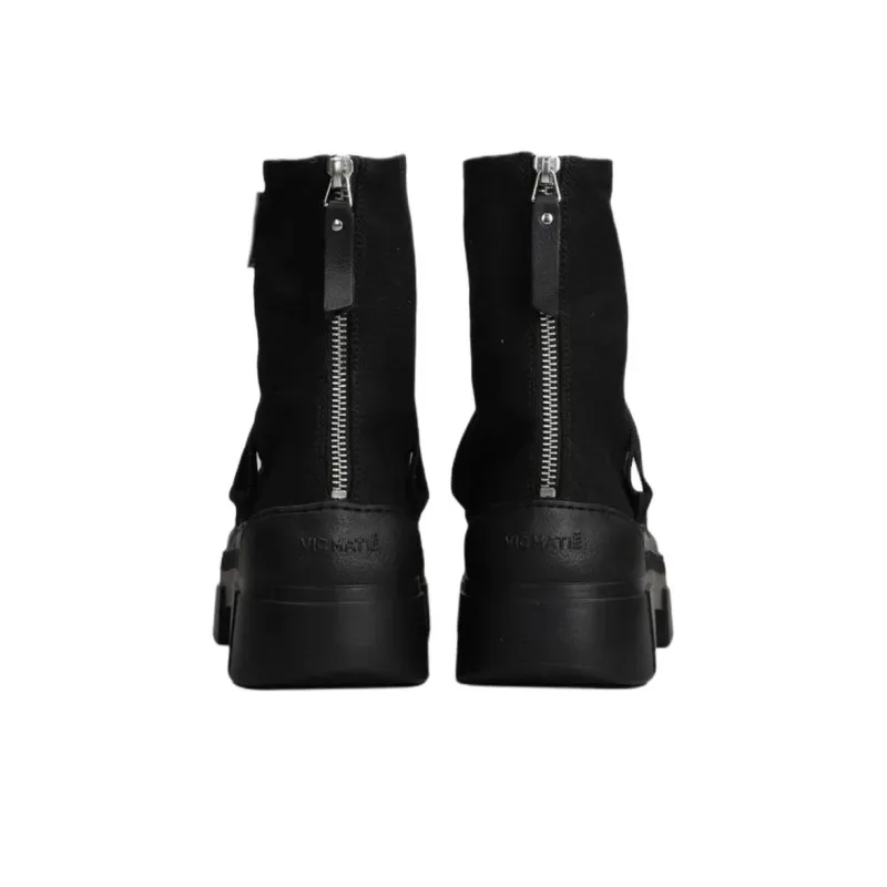 Vic Matie 101 Ankle Boots 5.5cm Women's Black-3