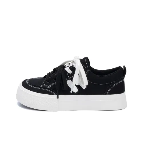 HUANQIU Breathable, Lightweight Coverage Low Top Canvas Shoes Women's