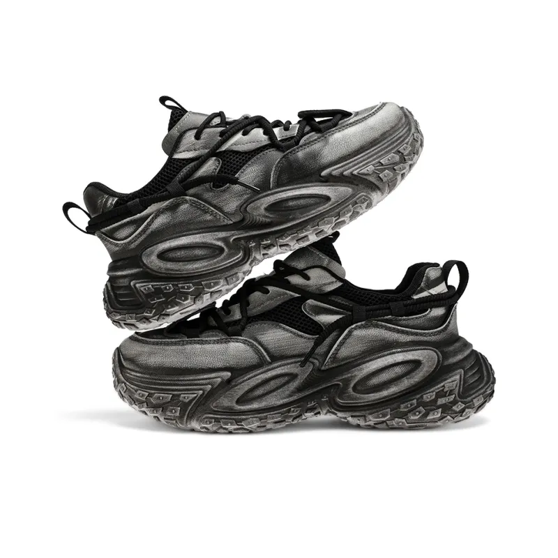 ROBINHOOD Cushioning, Slip Resistant, Abrasion Resistant Support Low Top Chunky Sneakers Men's-12