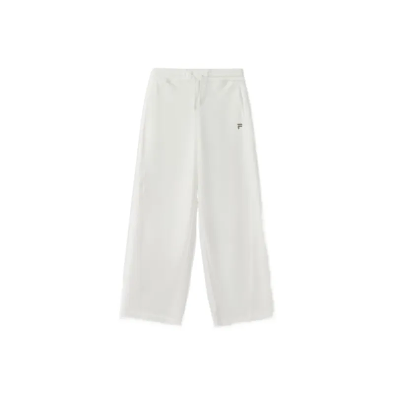 FILA FUSION Casual Pants Women's Milk Mist White-0