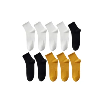 YUZHAOLIN Mid Calf Socks Men's Combo Set