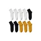 10-Pack (White 4+Black 3+Ginger Yellow 3)