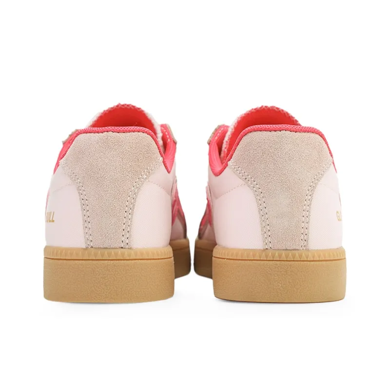 GLO BULL Slip Resistant, Abrasion Resistant, Breathable Low Top Skateboard Shoes Women's Pink-4
