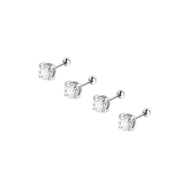 Daisy Dream Titanium Steel Stud Earrings Unisex-12