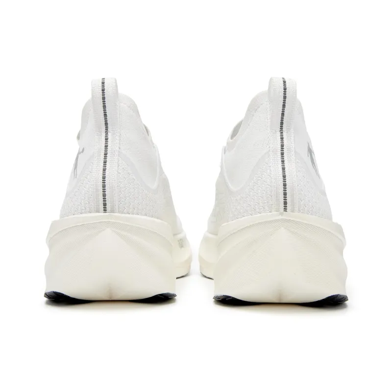 QIAODAN Feiying Plaid 2.0 Running Shoes Men Low Top Jordan White Silver-4