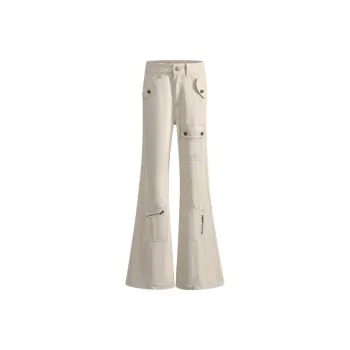 YGPRW Jeans Women's Apricot