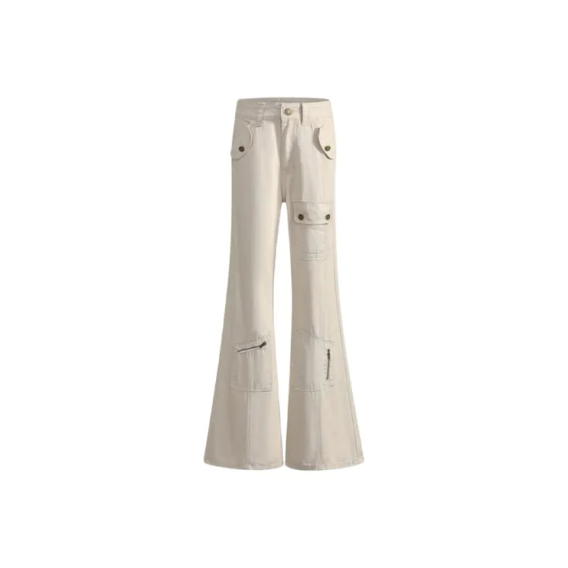 YGPRW Jeans Women's Apricot-0