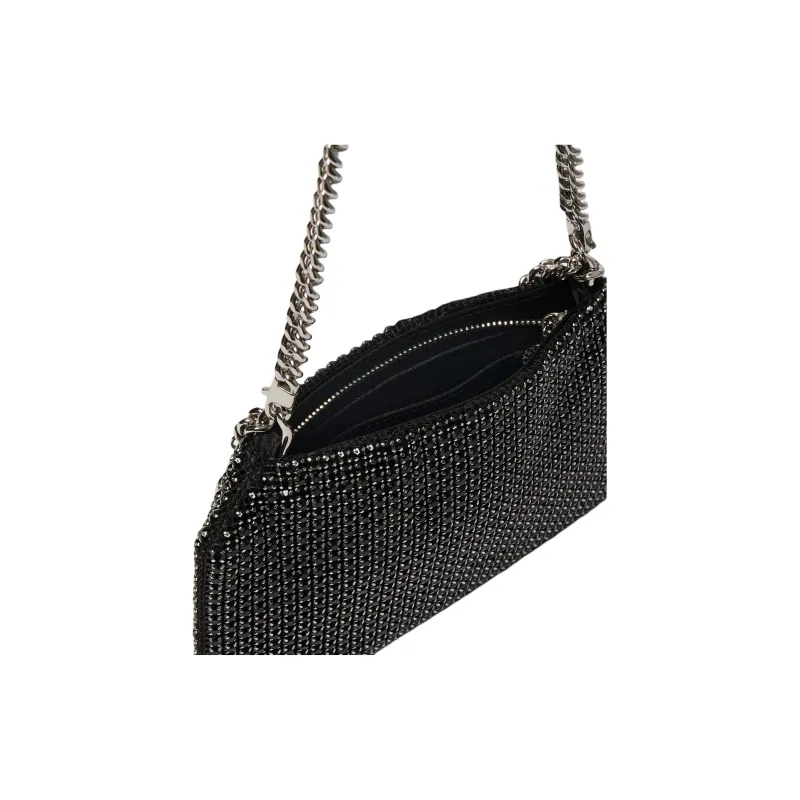 Stella McCartney Falabella Embellished Mesh Shoulder Bag-3