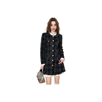 BANANA BABY Long Sleeved Dress Women's Black