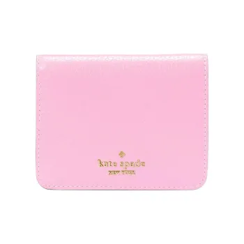 Kate Spade LENA Leather Wallet Trumpets Women's Pink