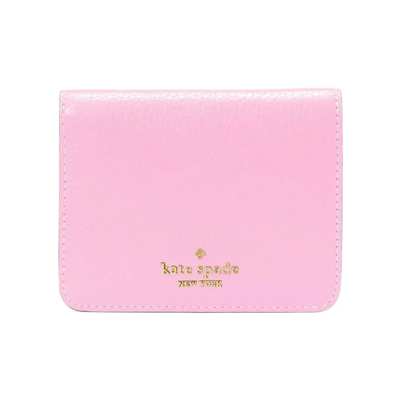 Kate Spade LENA Leather Wallet Trumpets Women's Pink-0