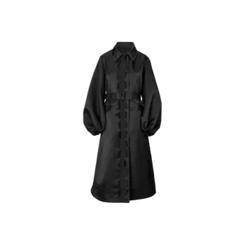 CECILIE BAHNSEN Coat Women's Black