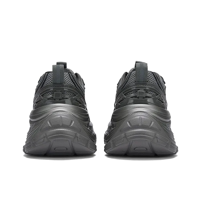 DAPHNE Low Top Chunky Sneakers Women's Gunmetal Gray-6