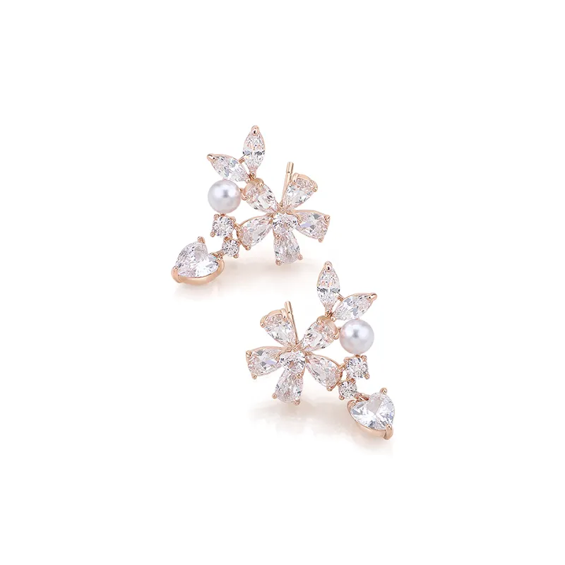 AJIDOU S925 Silver Earrings Women's-1
