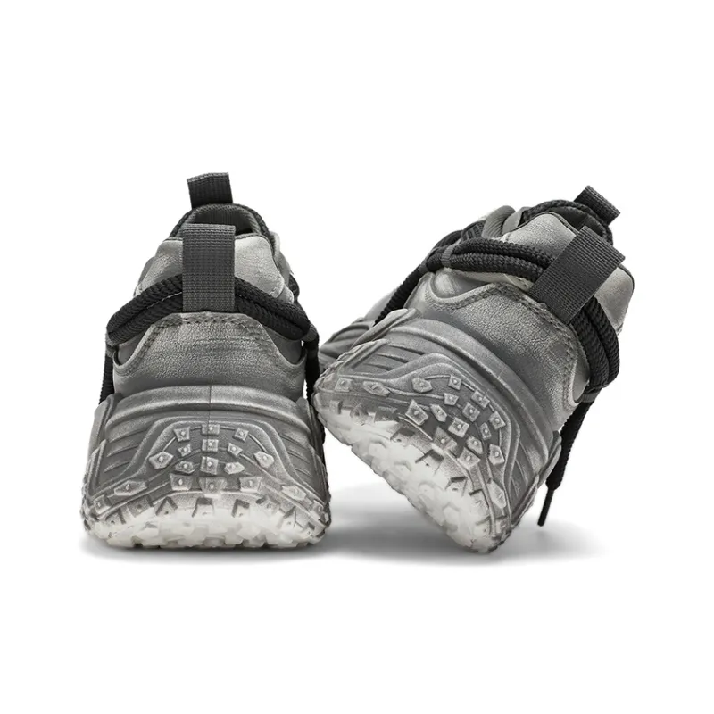 ROBINHOOD Cushioning, Slip Resistant, Abrasion Resistant Support Low Top Chunky Sneakers Men's-18
