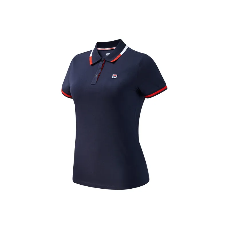FILA AthleticsTENNIS Polo Shirt Women's Royal Blue-0