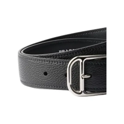 PRADA Pebbled leather Belt-1
