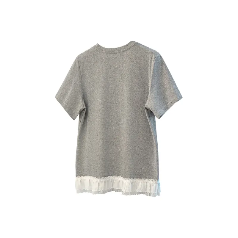 Cypress House Regular T Shirt Women's Light Gray-1