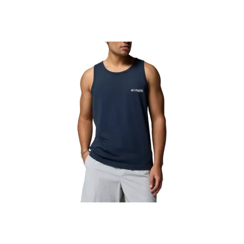 Columbia Tank Top Men's Marine Blue-0