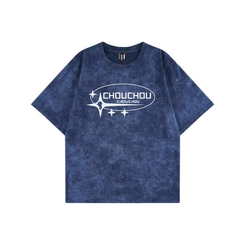 CHOUCHOUS Drop Shoulder Sleeve T Shirt Women's-8