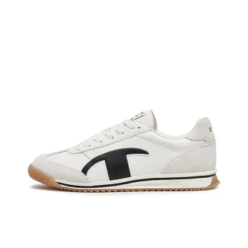 Champion Light Hop Jogging Balance Low Top Casual Shoes Men's Milk White/Black