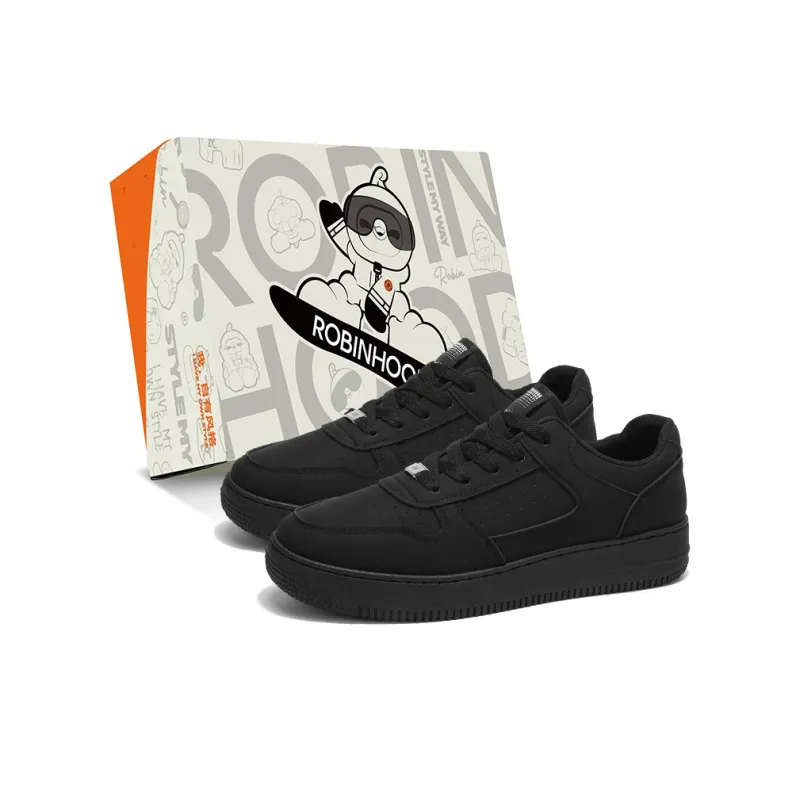 ROBINHOOD Slip Resistant, Abrasion Resistant, Lightweight, Breathable Low Top Skateboard Shoes Men's Box Included-5