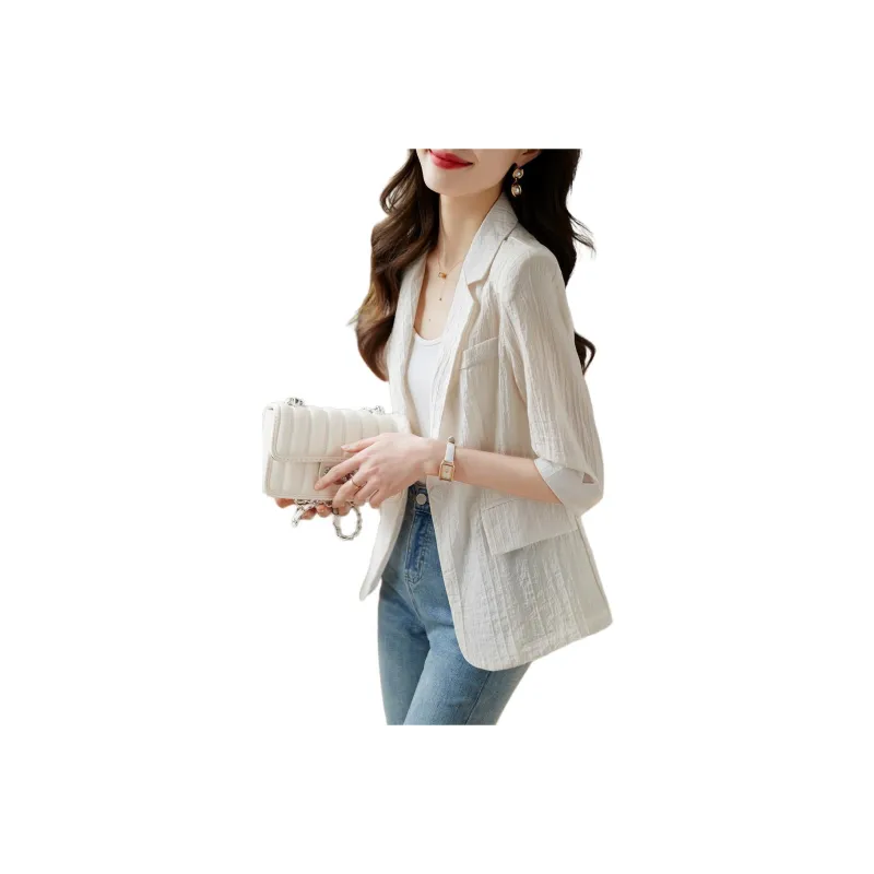 Still Quiet Cropped Coat Women's-7