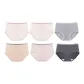 6 Pack (2 Apricot Gray+Heather Gray+Milk Coffee+Calamine+Dark Gray)
