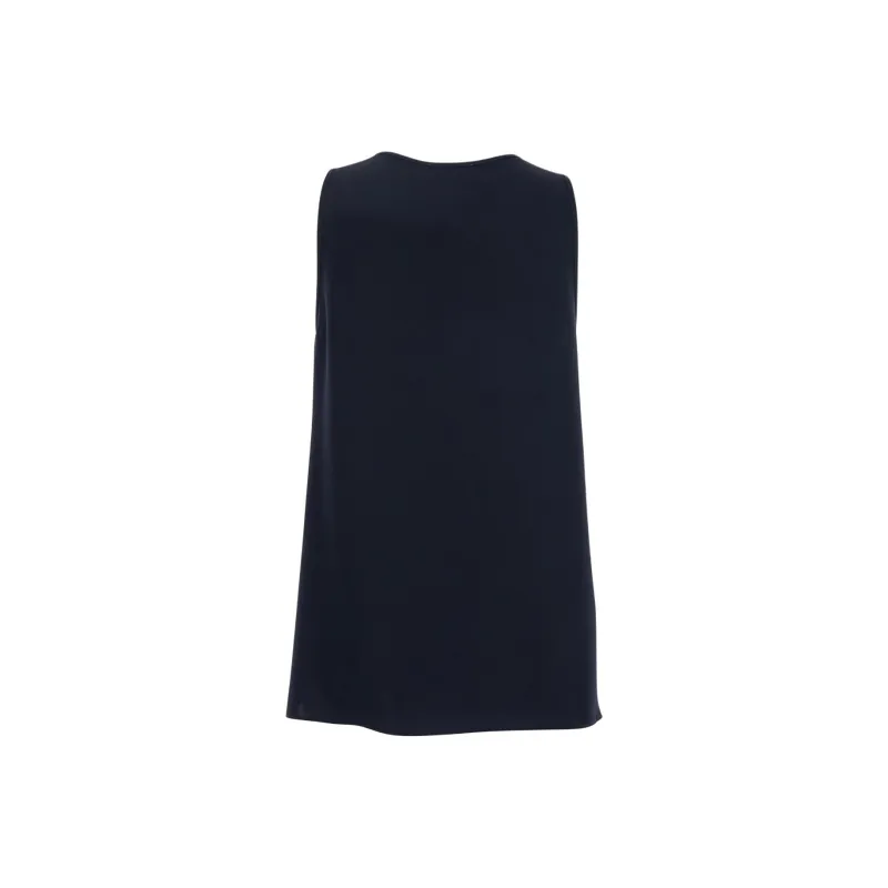 PAROSH Tank Tops Women's Blue-1