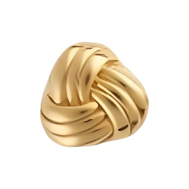 Bottega Veneta 18K Gold Earrings Women's Gold-1