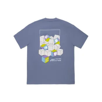 LiNing T Shirt Unisex Gray Indigo