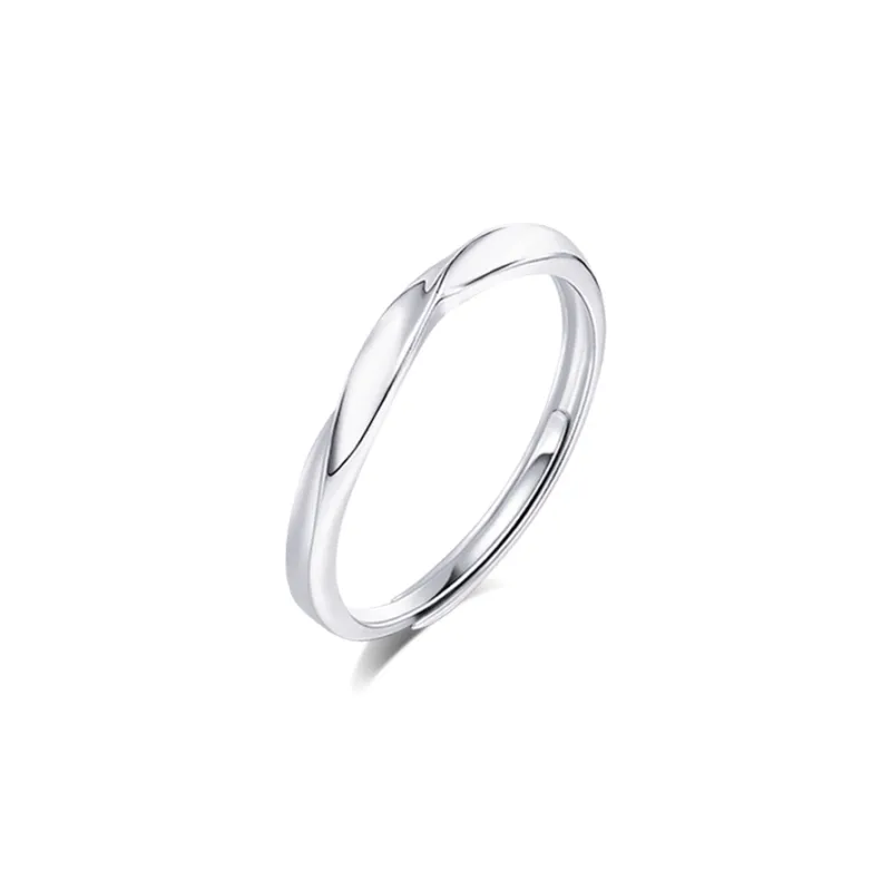 KUMET Sterling Silver Rings Unisex-5