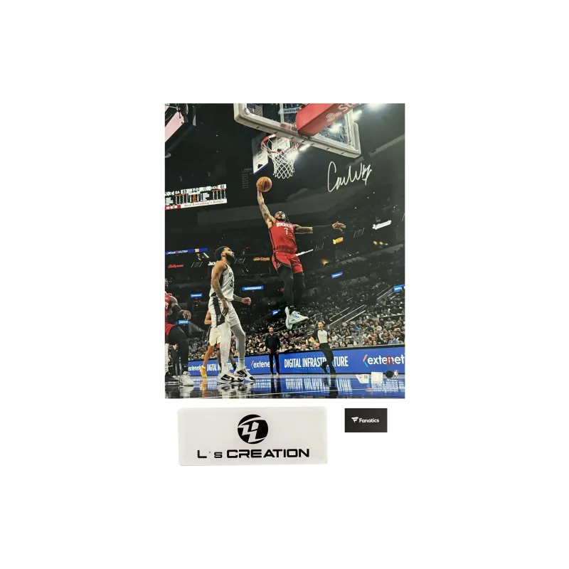 L's Creation Basketball Fan Supplies Authentic Signature Company Fanatics Certificate Black Unisex-0