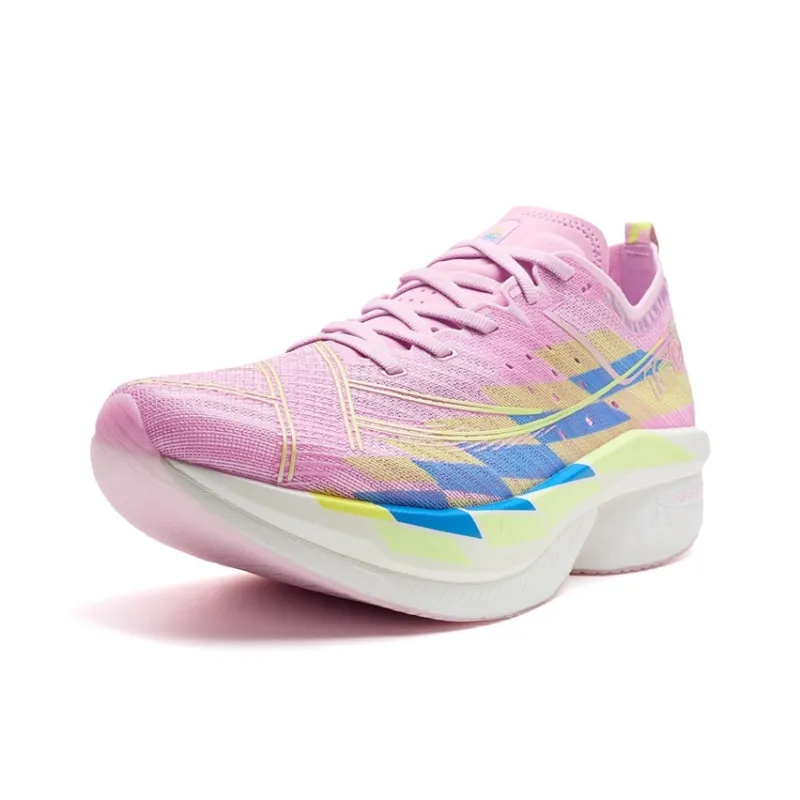 XTEP 160X 6.5PRO Running Shoes Women's Low Top Orchid Purple/Electric Pink Green-2