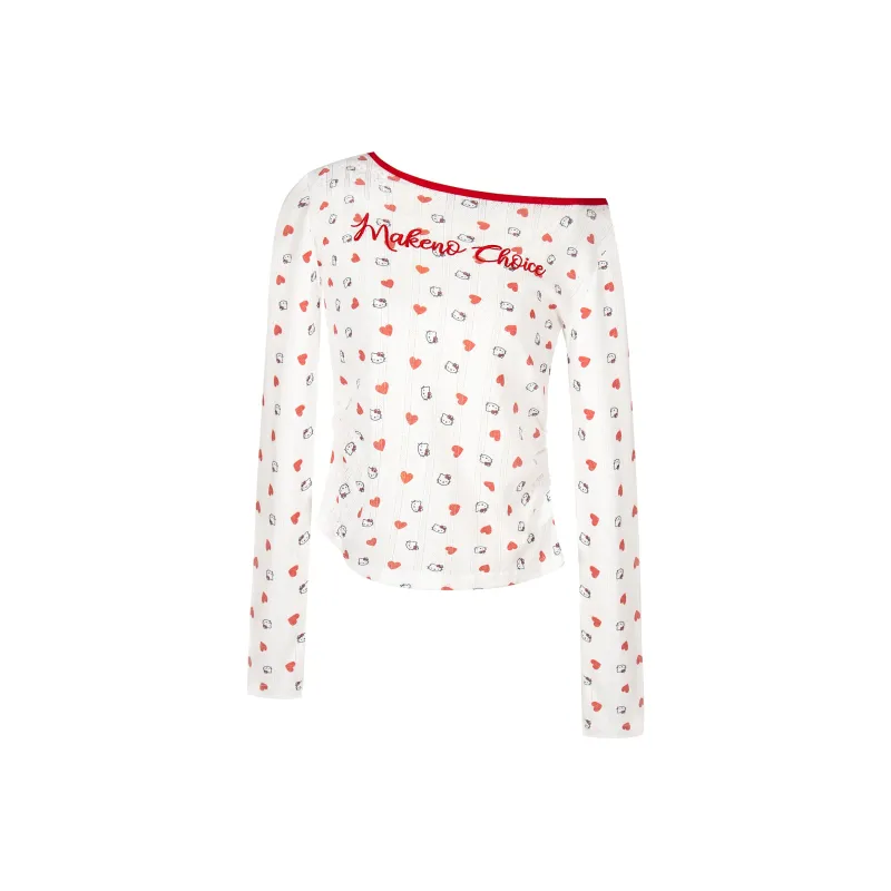 JASONWOOD T Shirts Women's Red White-0