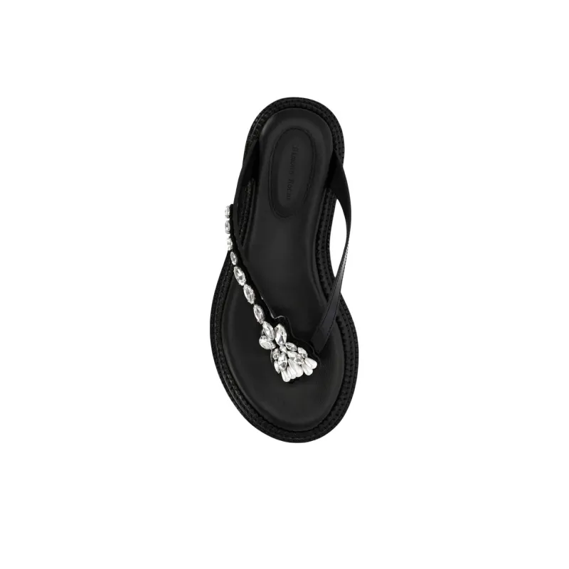 SIMONE ROCHA Slip Resistant Flip Flops Women's Black-4