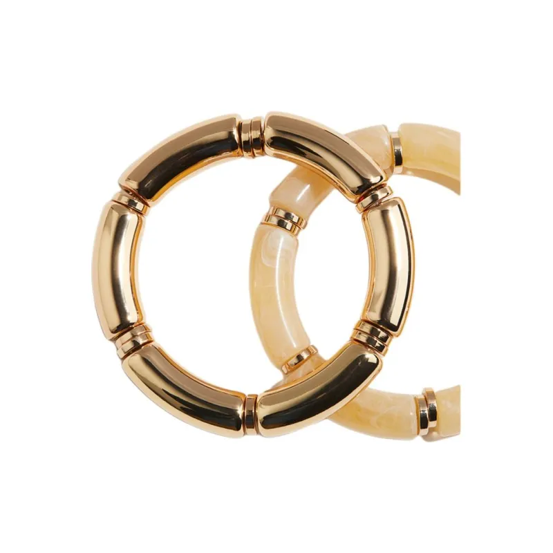 H&M Methyl Ester Bangles Women's Gold-1