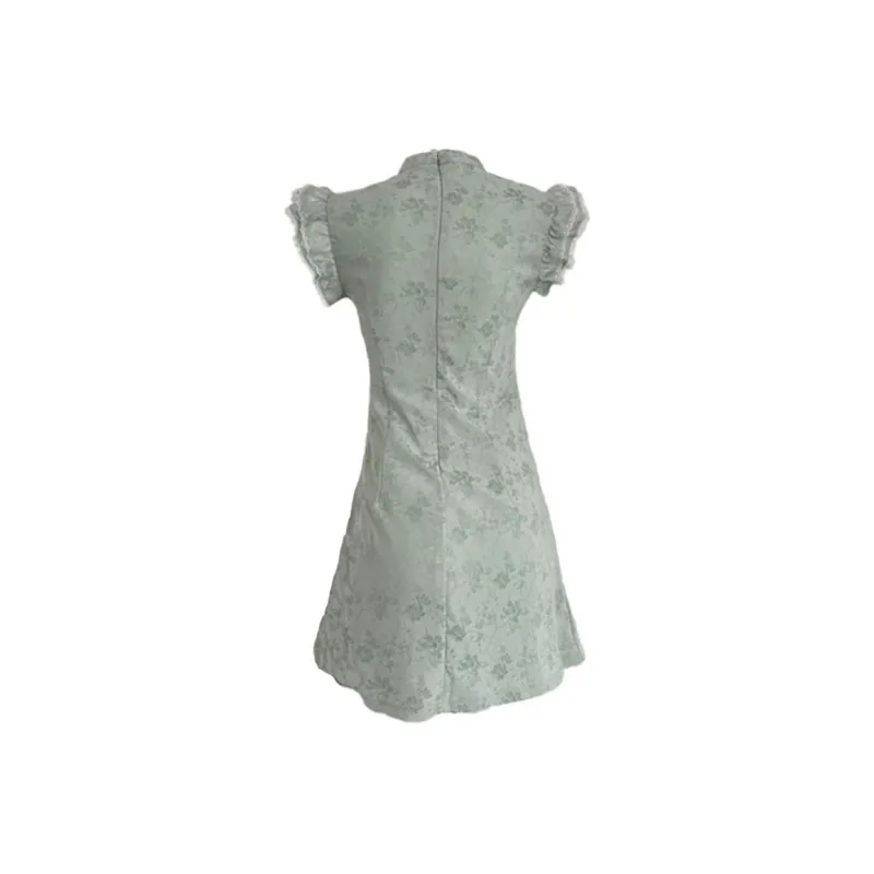 Mu Xiao Xin Short Sleeved Dress Women's-1