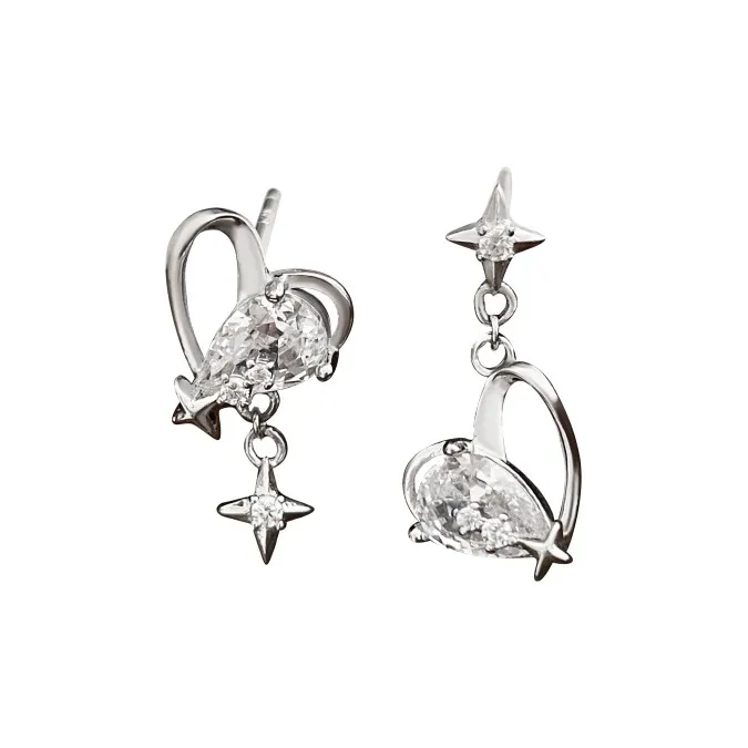 Barbie S925 Silver Earrings Women's-0