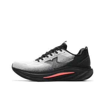 XTEP Shock Absorbers With Slip Resistant Features Low Top Marathon Training Running Shoes Men's White Black